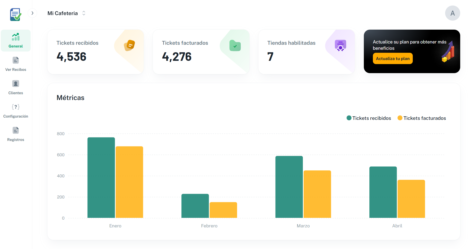 hero dashboard